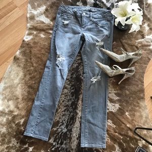 American Eagle stretch skinny jeans sz 8